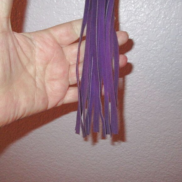 Vtg Harley Davidson Motorcycle Rally Laughlin Keychain Ring Fob 2001 Suede Biker - Picture 7 of 7